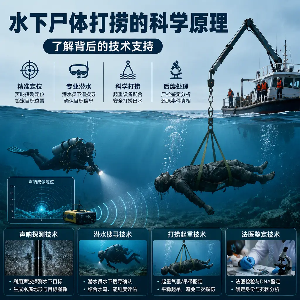 桂林水下尸体打捞的科学原理，了解背后的技术支持